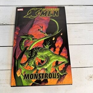 Astonishing X-Men Monstrous Marvel HC 1st Print 2011 Daniel Way Wolverine Cyclop